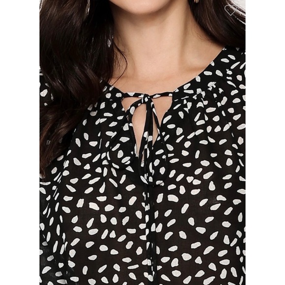 Black White Blouse by Gigio - Picture 13 of 14